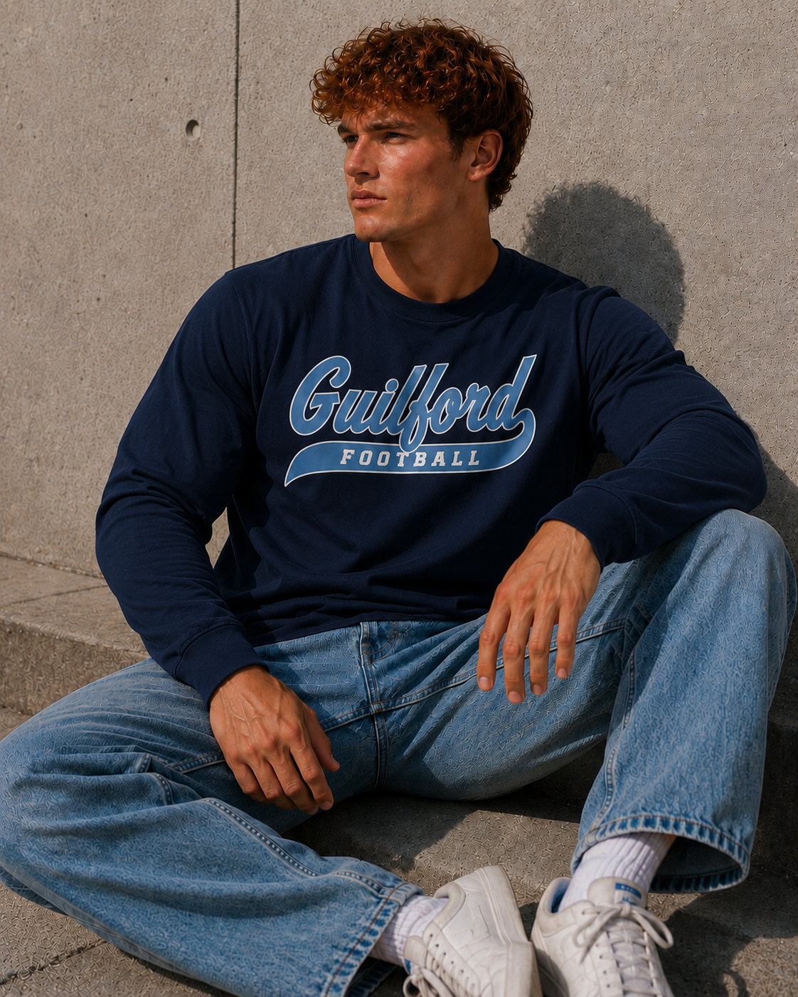 Guilford Football Script - Longsleeve