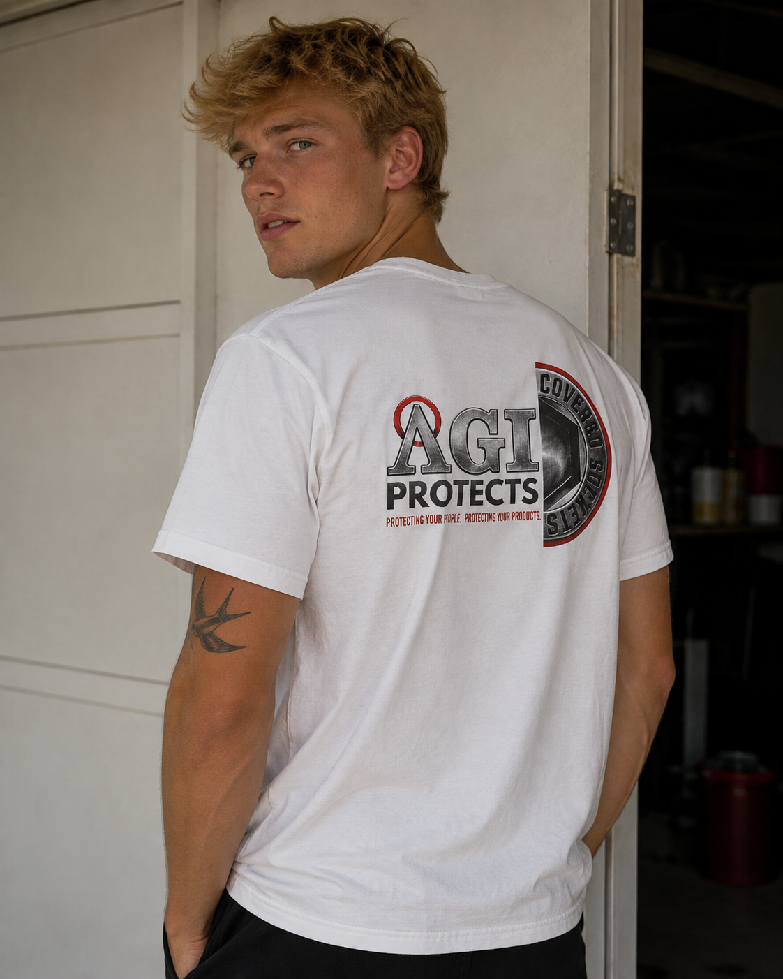 AGI Covered Sockets - T-shirt