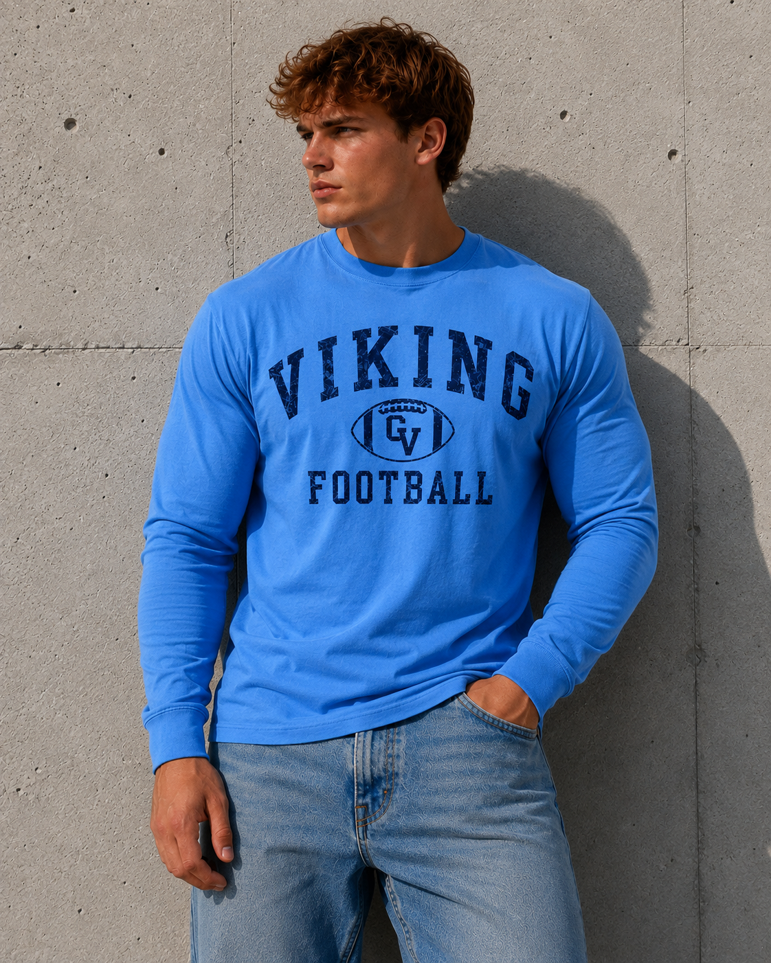 Viking Football - Long Sleeve