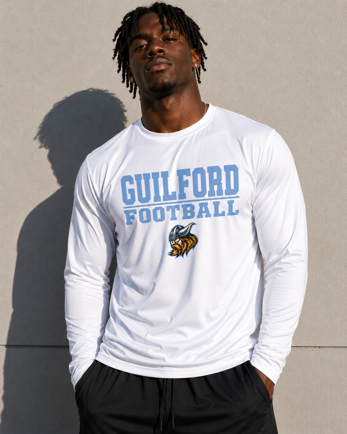 Guilford Football - Dry Fit Long Sleeve
