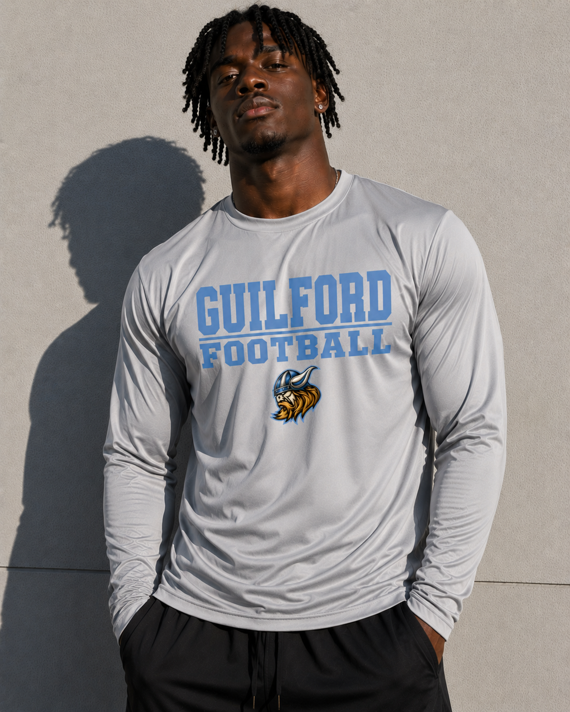 Guilford Football - Dry Fit Long Sleeve