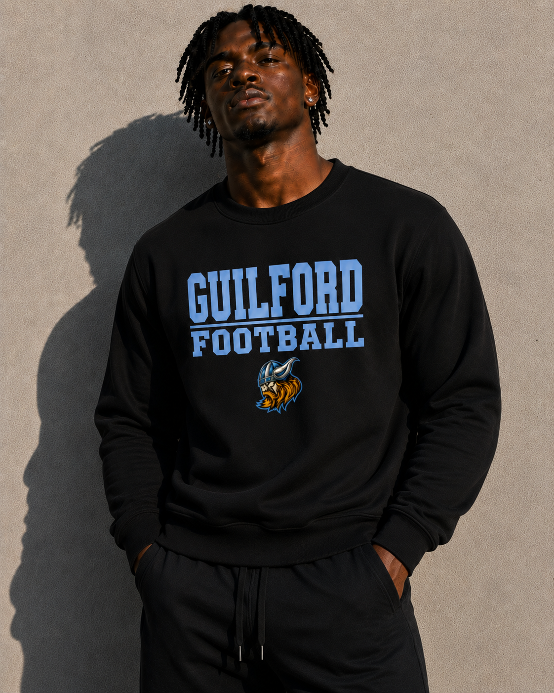 Guilford Football - Crewneck