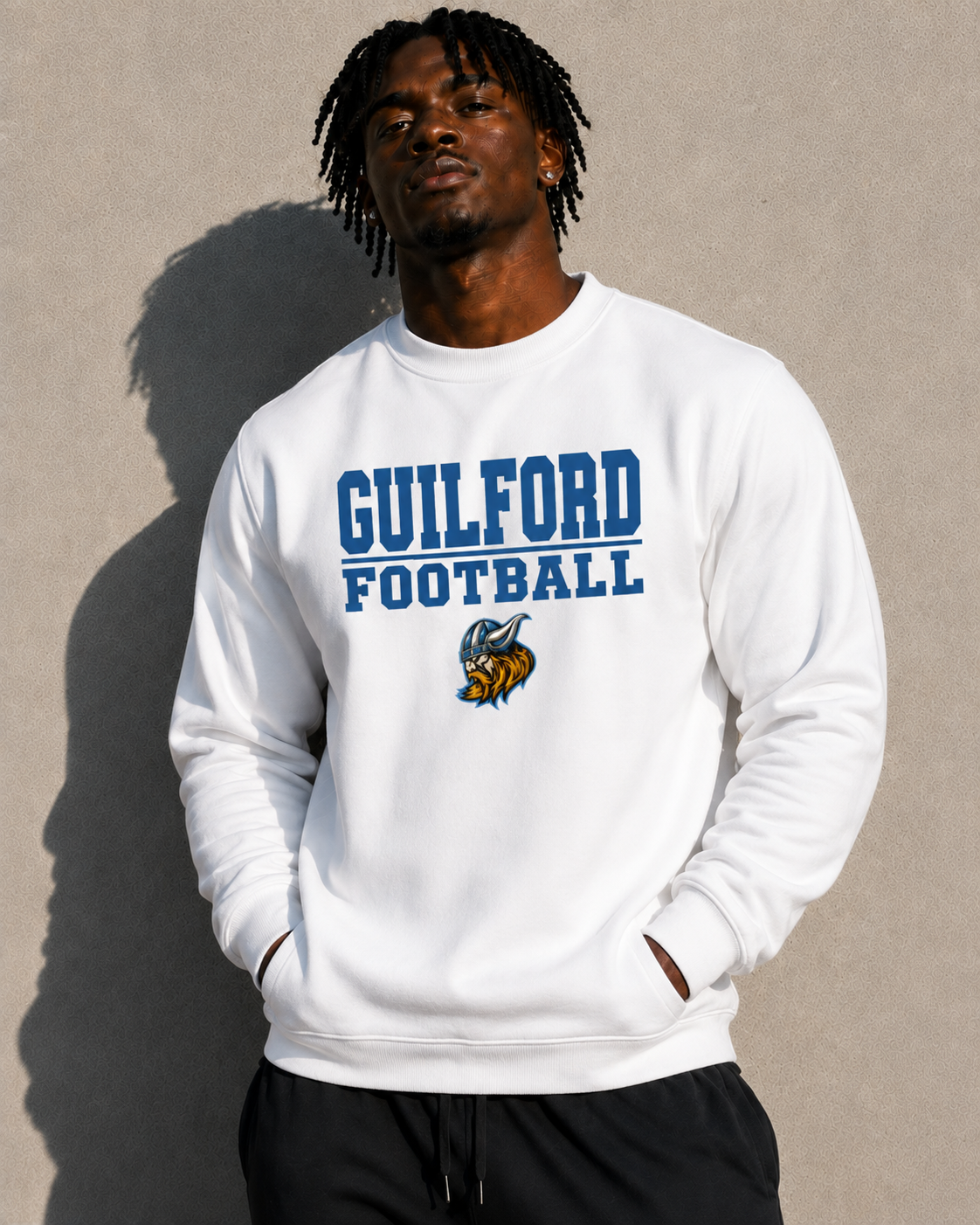Guilford Football - Crewneck