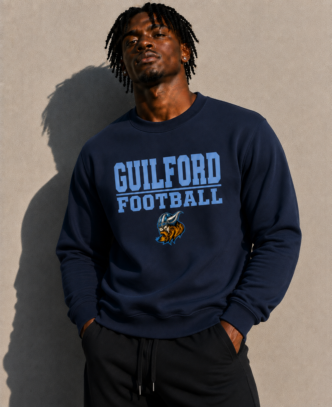 Guilford Football - Crewneck